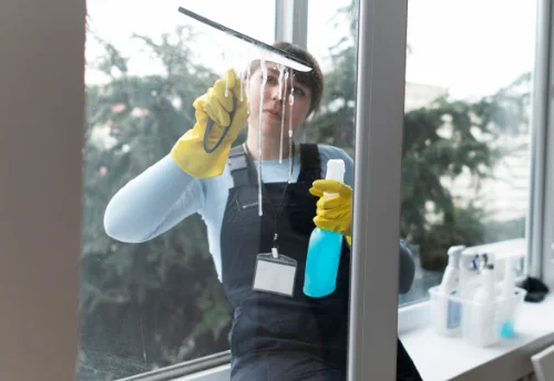 Nettoyage de vitres intérieures et extérieures à Crain